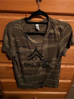 Alternative Olive Green Camo Short-Sleeve Tee